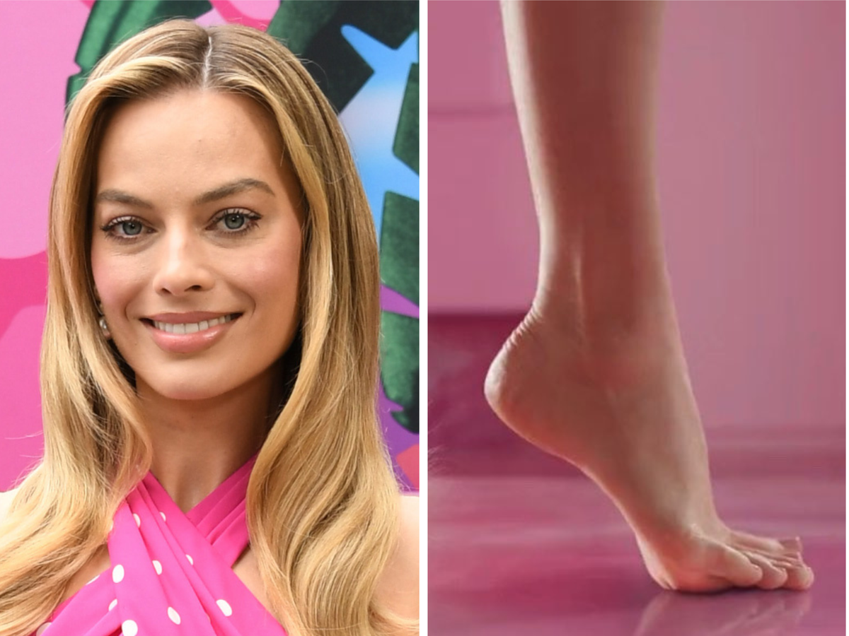 Margot Robbie reveals how Barbie’s viral high heels scene was filmed