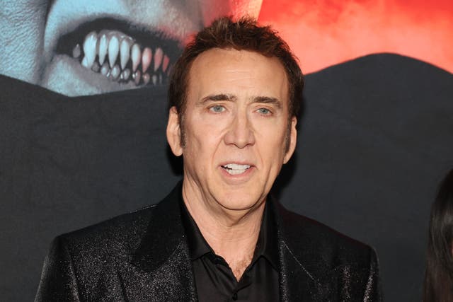 <p>Nicolas Cage attends the premiere of Universal Pictures' "Renfield" at Museum of Modern Art on March 28, 2023 in New York City.</p>