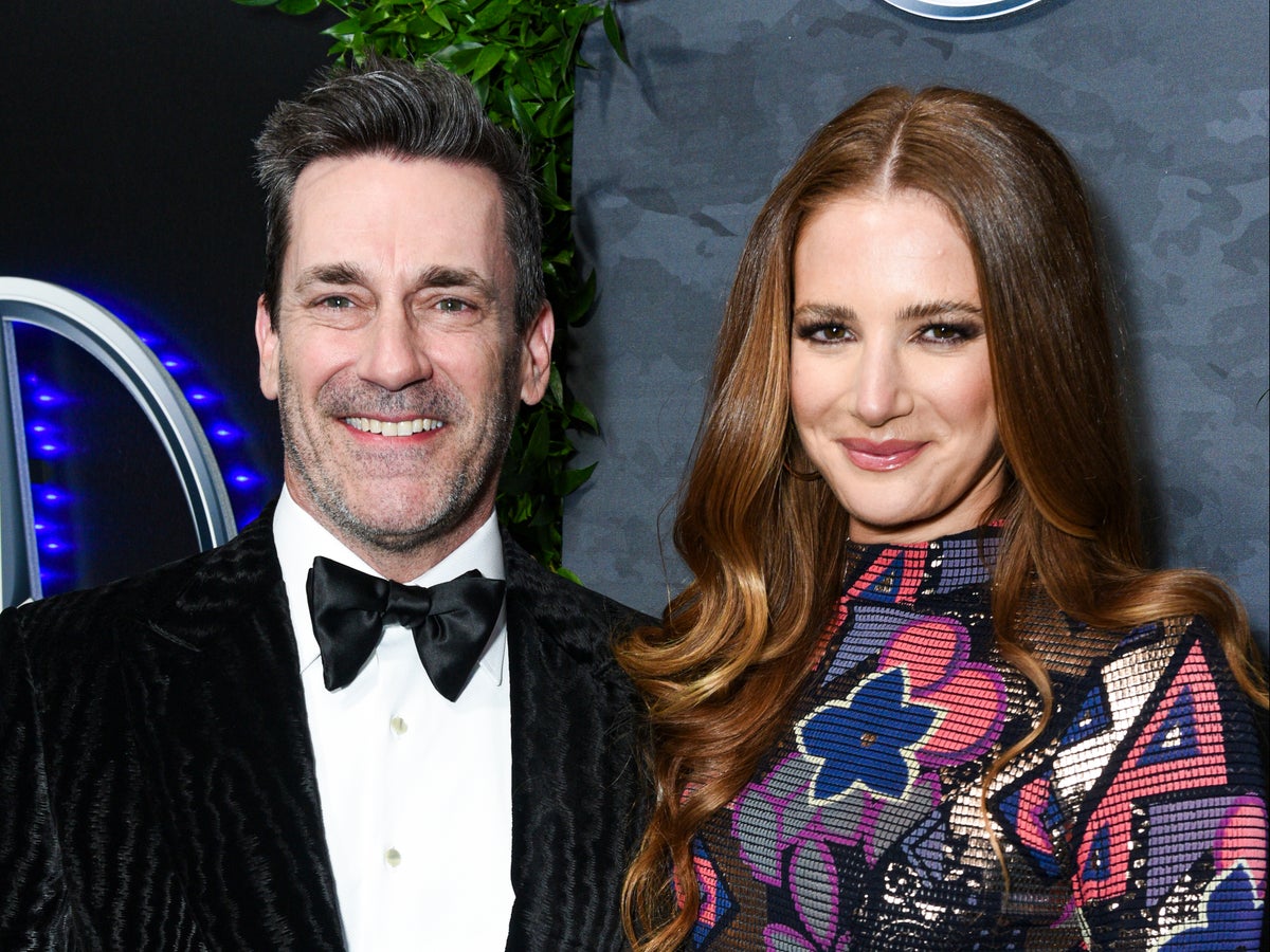 Jon Hamm says marriage to wife Anna Osceola gives him ‘stability and comfort’