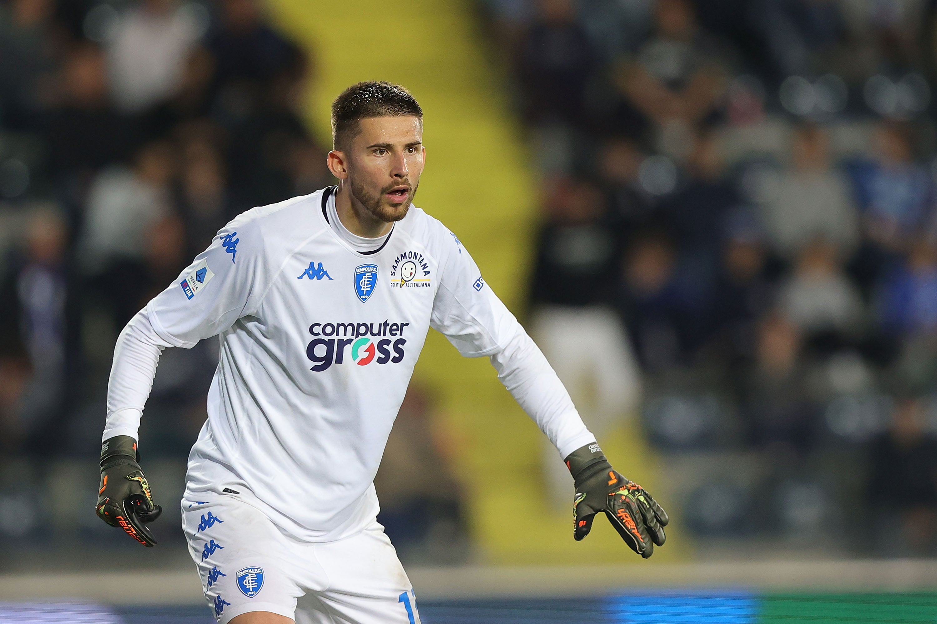 Tottenham goalkeeper Guglielmo Vicario on his leap in the Premier