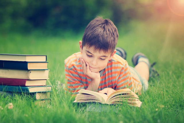 Reading for pleasure early in childhood has been linked to better cognitive performance and mental wellbeing in adolescence (Alamy/PA)