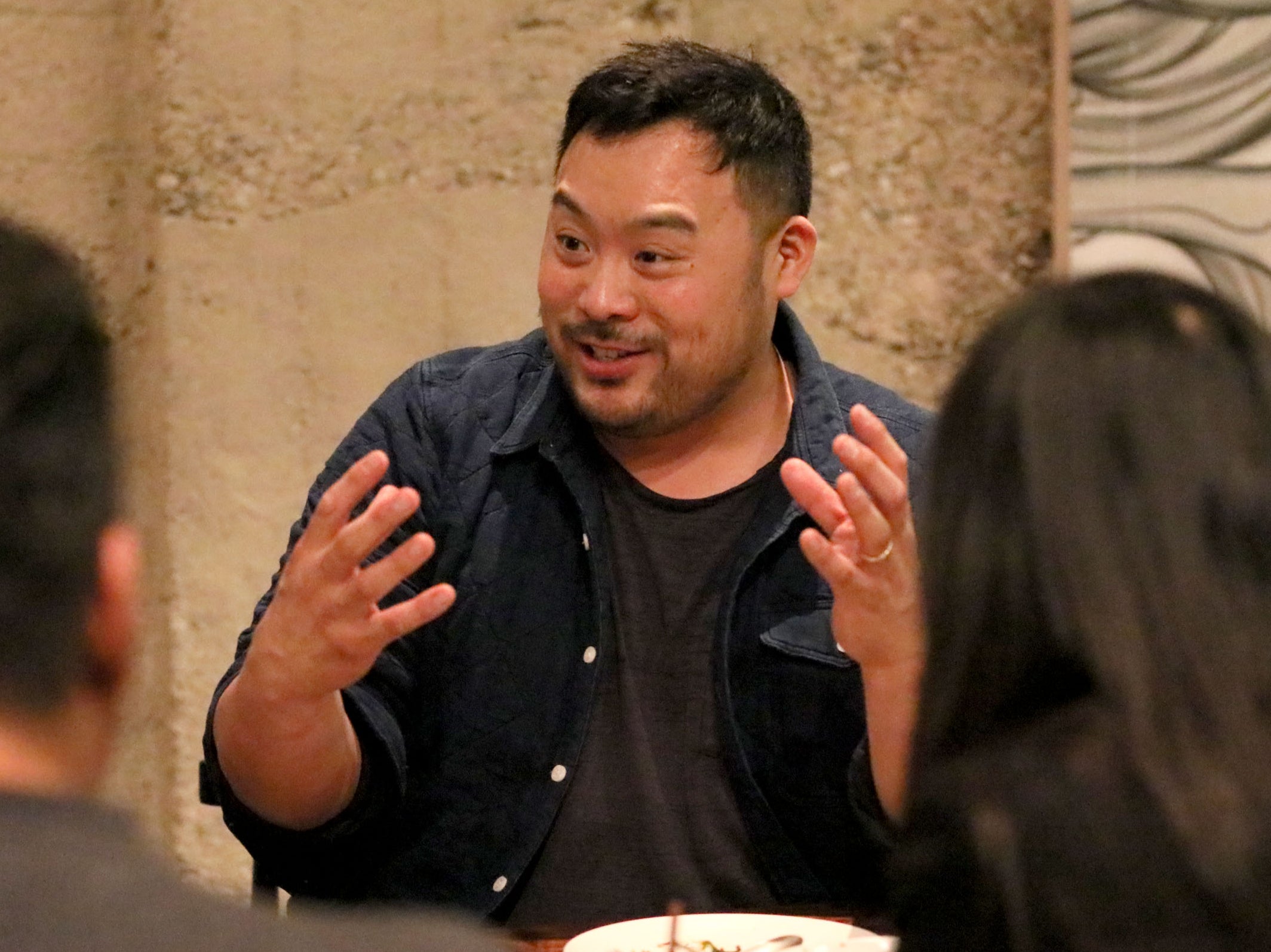 Chef/Owner David Chang hosts the Ugly Delicious dinner party at his first west coast restaurant Majordomo on February 22, 2018