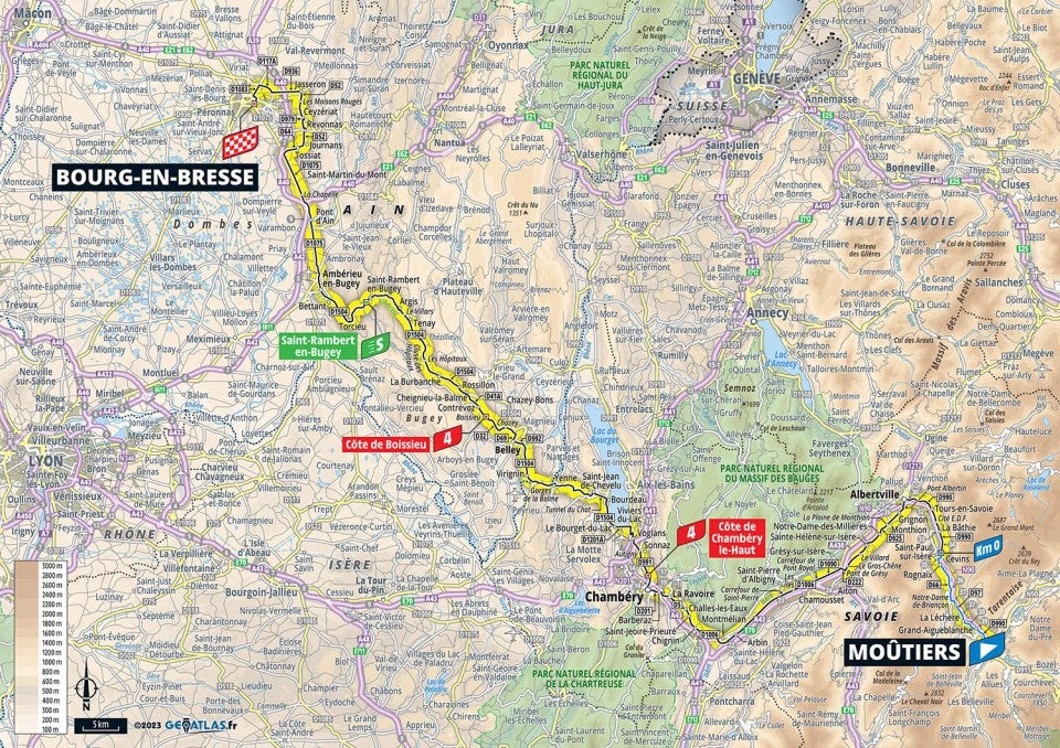 Tour de France 2023 stage-by-stage guide: Route maps and profiles
