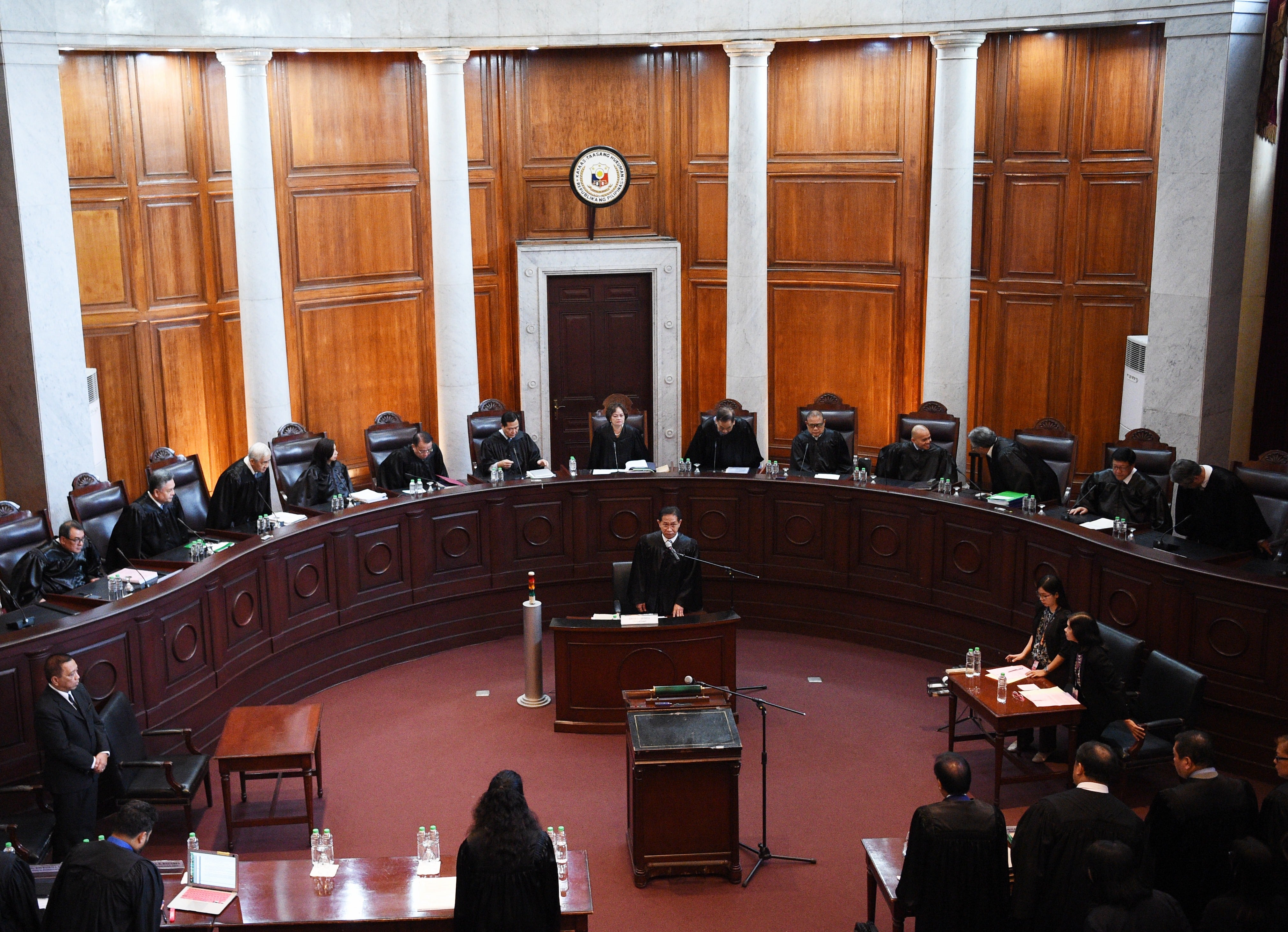 File: Members of the Supreme Court of the Philippines on 28 August 2018