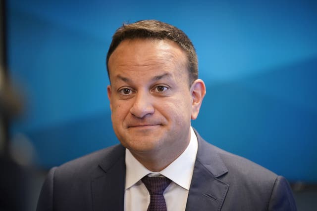 Leo Varadkar spoke a day after the broadcaster issued a statement saying Dee Forbes was the only executive who had all the information to know the organisation had published incorrect salary figures for star presenter Ryan Tubridy (PA)