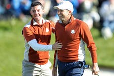 I gained a friend back – Sergio Garcia says his feud with Rory McIlroy is over