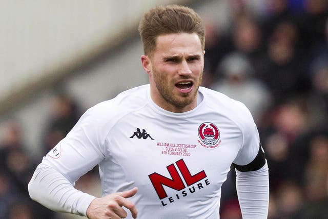 David Goodwillie has played only one match since leaving Clyde last year (Jeff Holmes/PA)