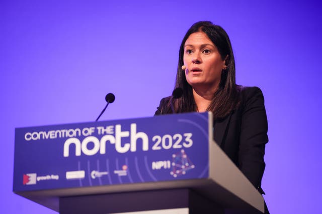 Lisa Nandy, the shadow housing secretary, said freezing rates could leave some people homeless (James Speakman/PA)