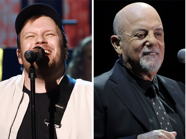 <p>Patrick Stump and Billy Joel</p>