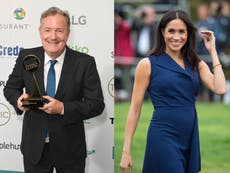 Piers Morgan ‘thanks’ Meghan Markle after winning Interview of the Year award: ‘I wouldn’t be standing here’