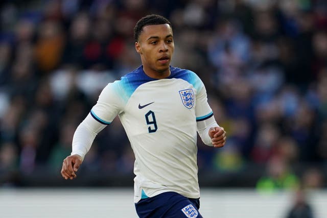Cameron Archer scored the opener in England Under-21’s win (Nick Potts/PA)