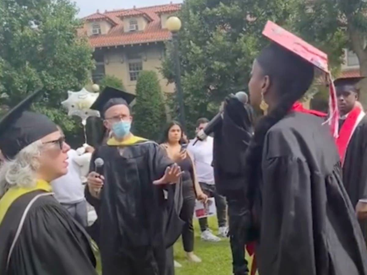 ‘You didn’t let me get my moment’: Black graduate confronting white educator goes viral