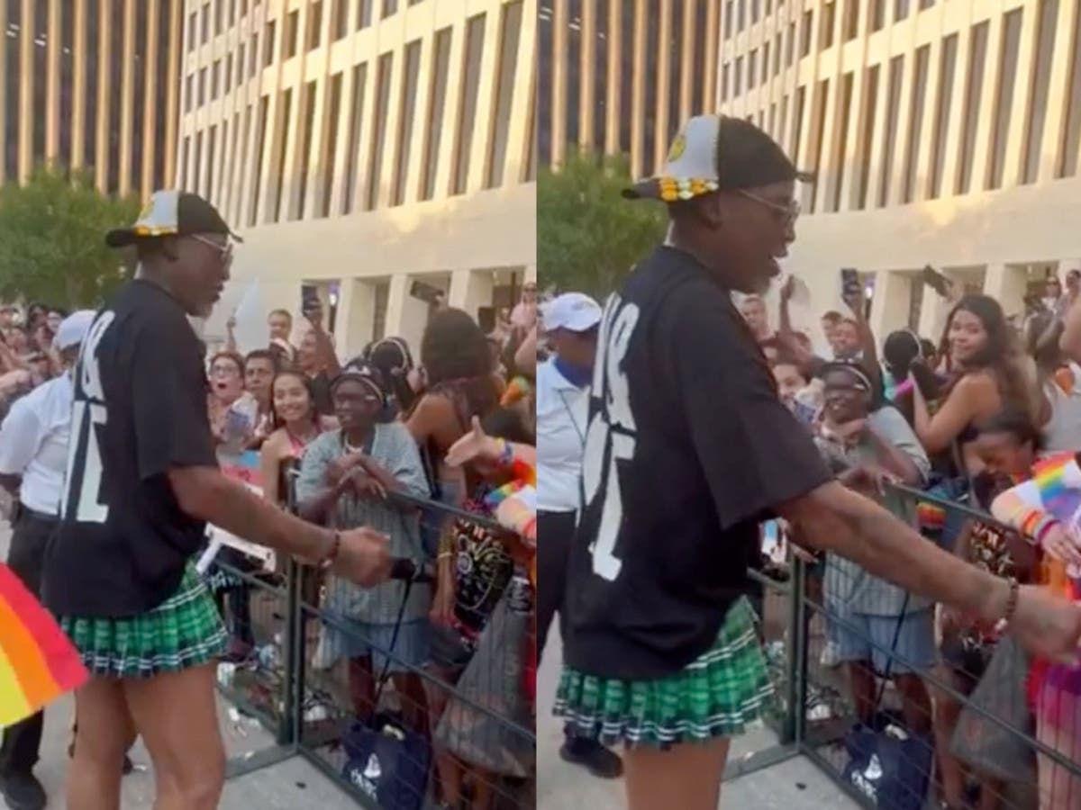Dennis Rodman responds to critics after he wore skirt to Pride parade: ‘Do your research’