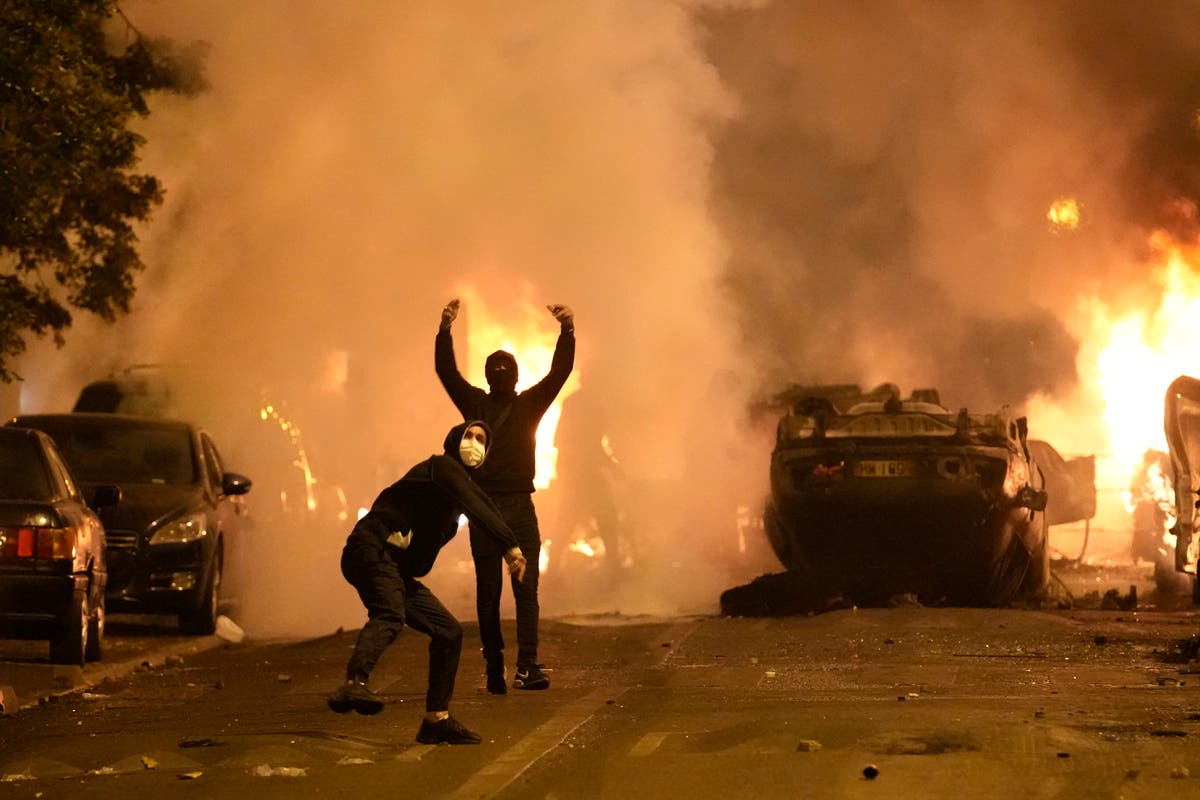 Paris riots today: Police officer who shot teen dead under investigation for homicide as 150 arrested