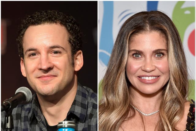 <p>Ben Savage and Danielle Fishel of Boy Meets World</p>