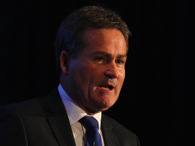 <p>Richard Keys has faced a lot of criticism for marrying a woman half his age </p>