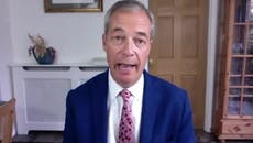 Watch: Farage claims he’s being ‘pushed out of UK’ because people are ‘trying to close his bank accounts’