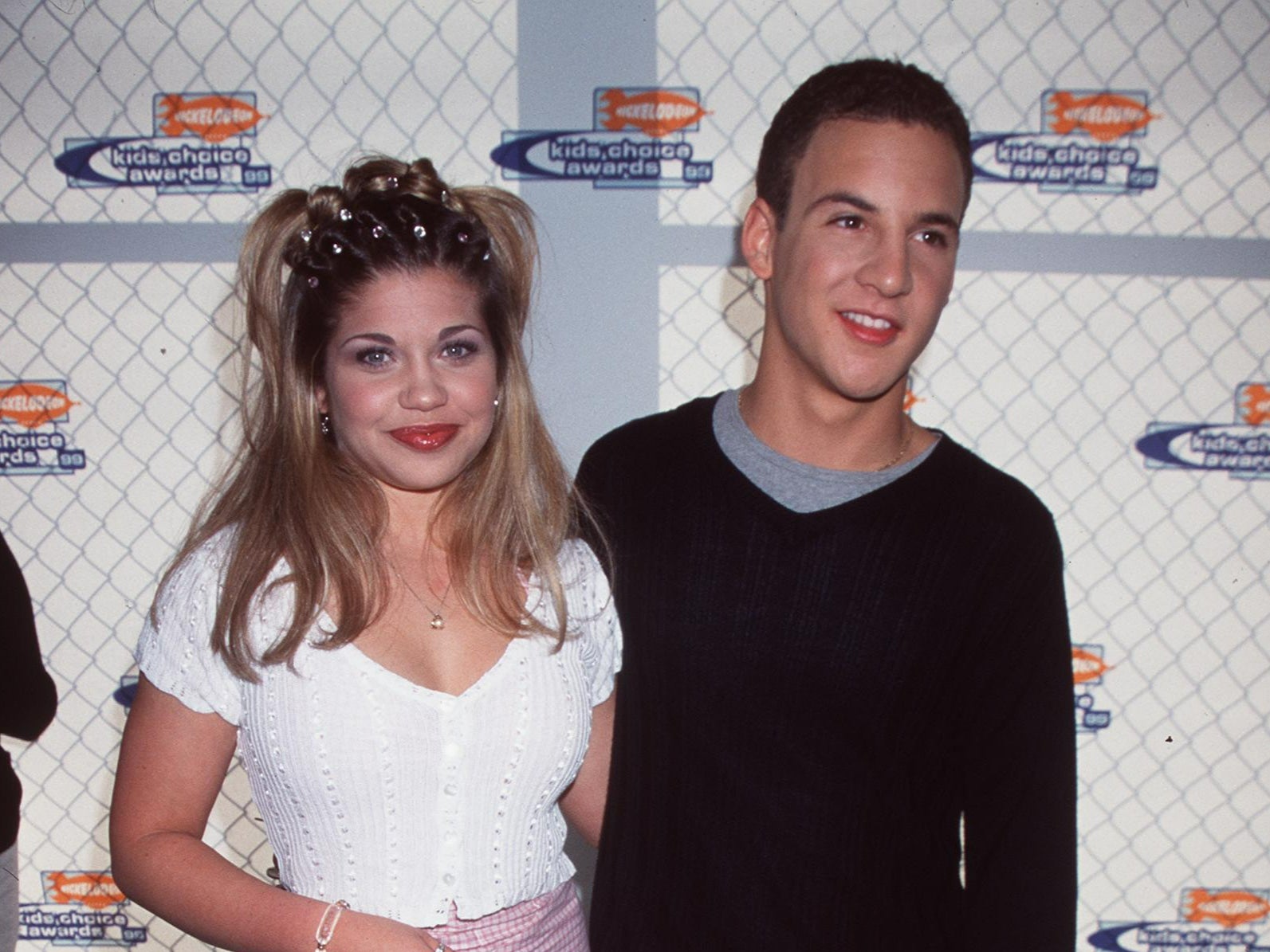 Danielle Fishel and Ben Savage in 1999