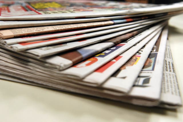 A generic view of newspapers (Lewis Stickley/PA)