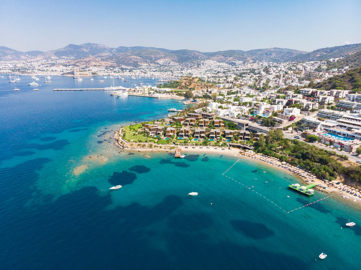 Bodrum is a popular resort in the south