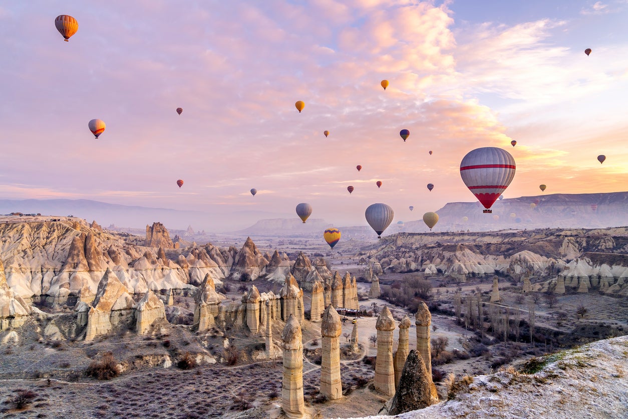 Cappadocia is well-known for its ’fairy chimneys’