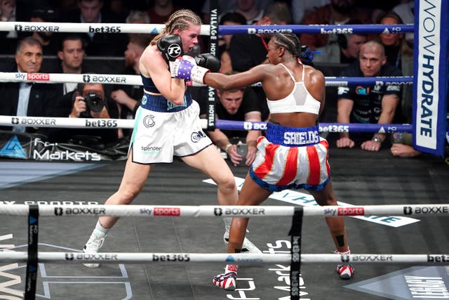 Savannah Marshall is hoping to bounce back from her loss to Claressa Shields (Zac Goodwin/PA)
