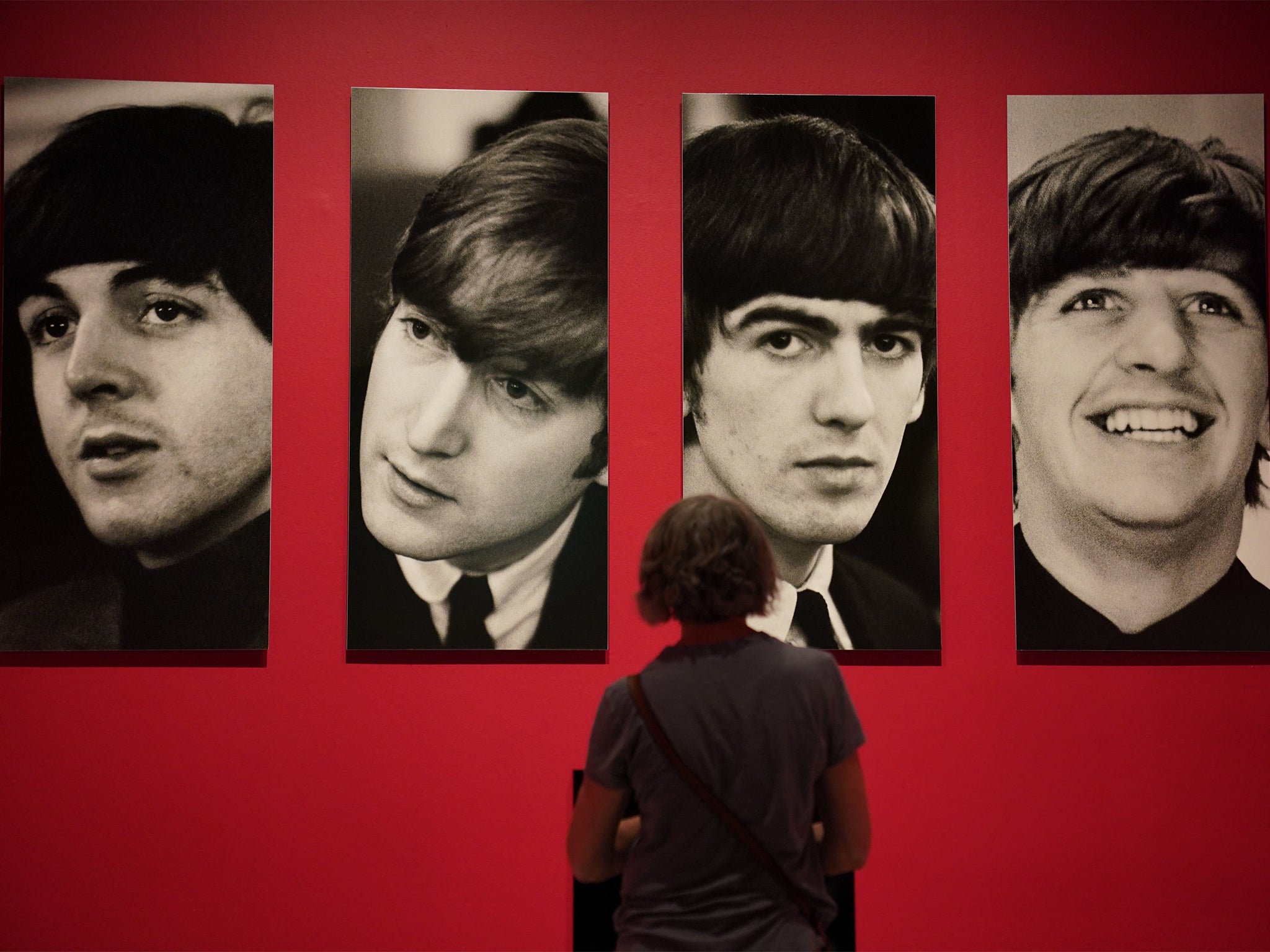 The new Sir Paul McCartney exhibition, Photographs 1963-64: Eyes of the Storm, is at the National Portrait Gallery in London