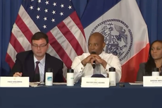 NYC Mayor Eric Adams confronts woman at town hall with racially-charged remark