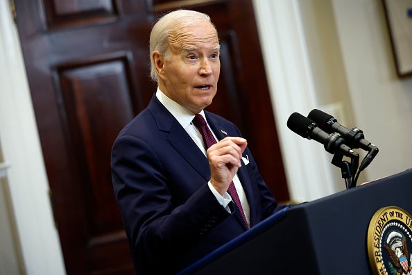 President Joe Biden delivers remarks on the Supreme Court’s decision to end long-standing affirmative action precedent
