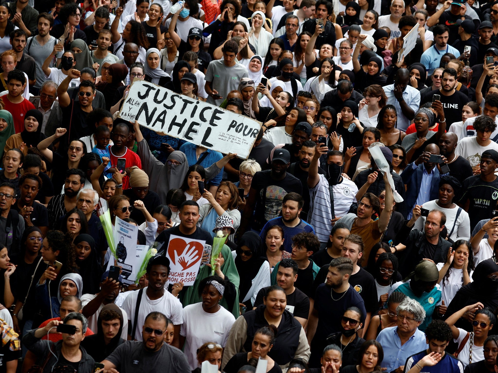 A march in tribute to Nahel in Paris on Thursday