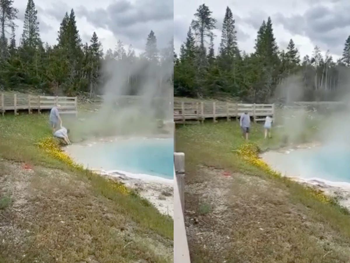 Yellowstone tourist mocked after dipping finger in 174-degree thermals: ‘It’s very hot!’