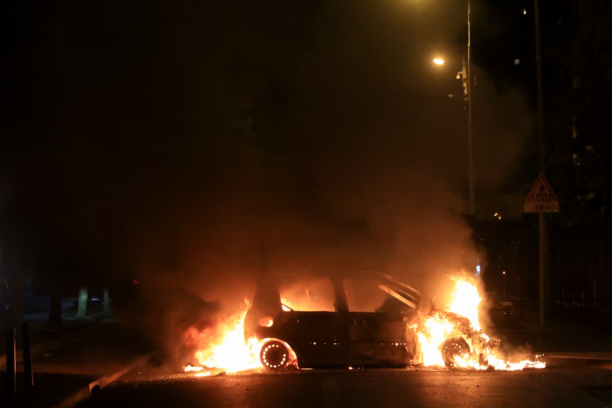 Paris riots today: France burns for third night as cars torched and streets barricaded over teen killing