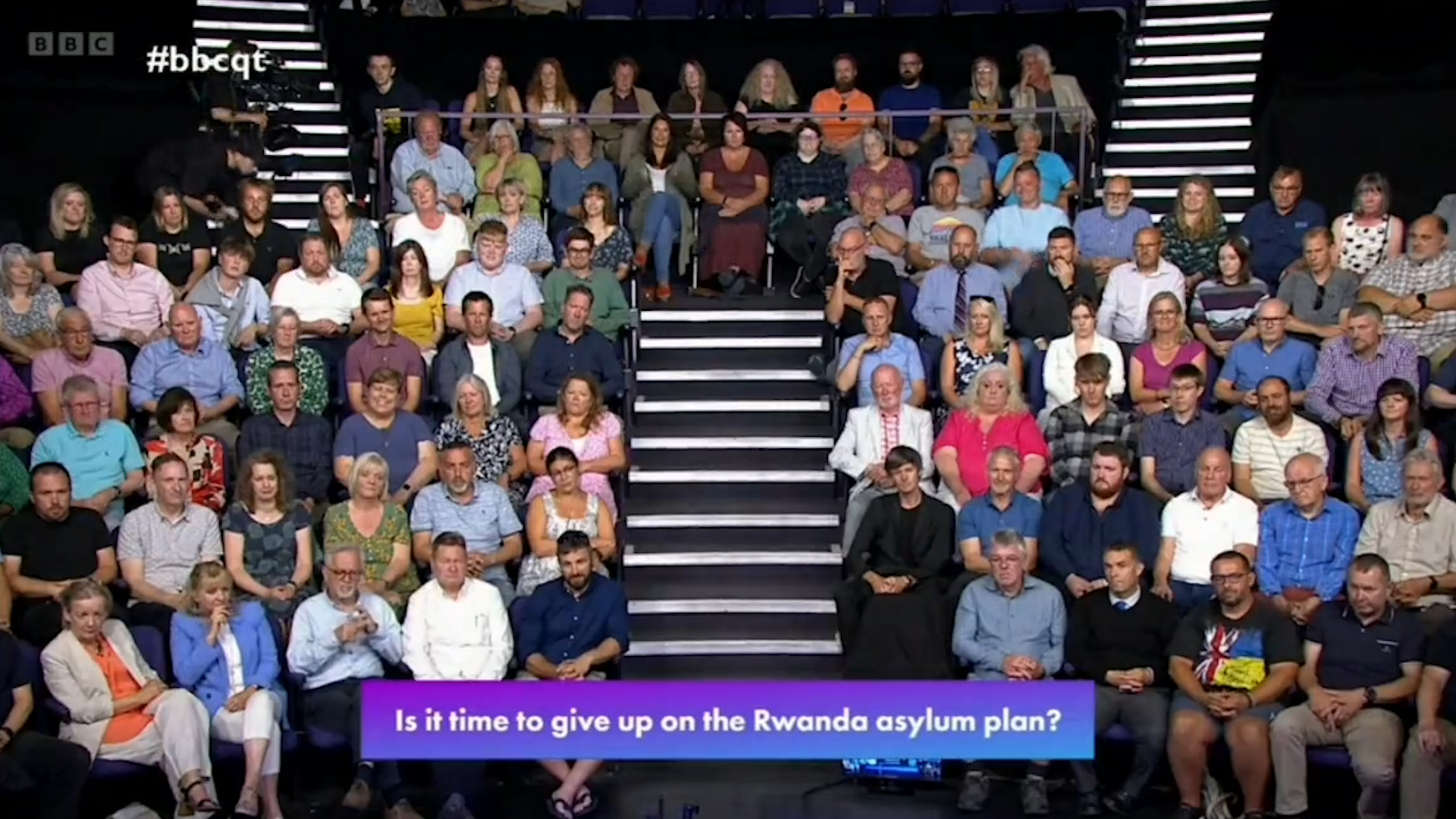 BBC Question Time audience give resounding no when polled on support for Rwanda deportations