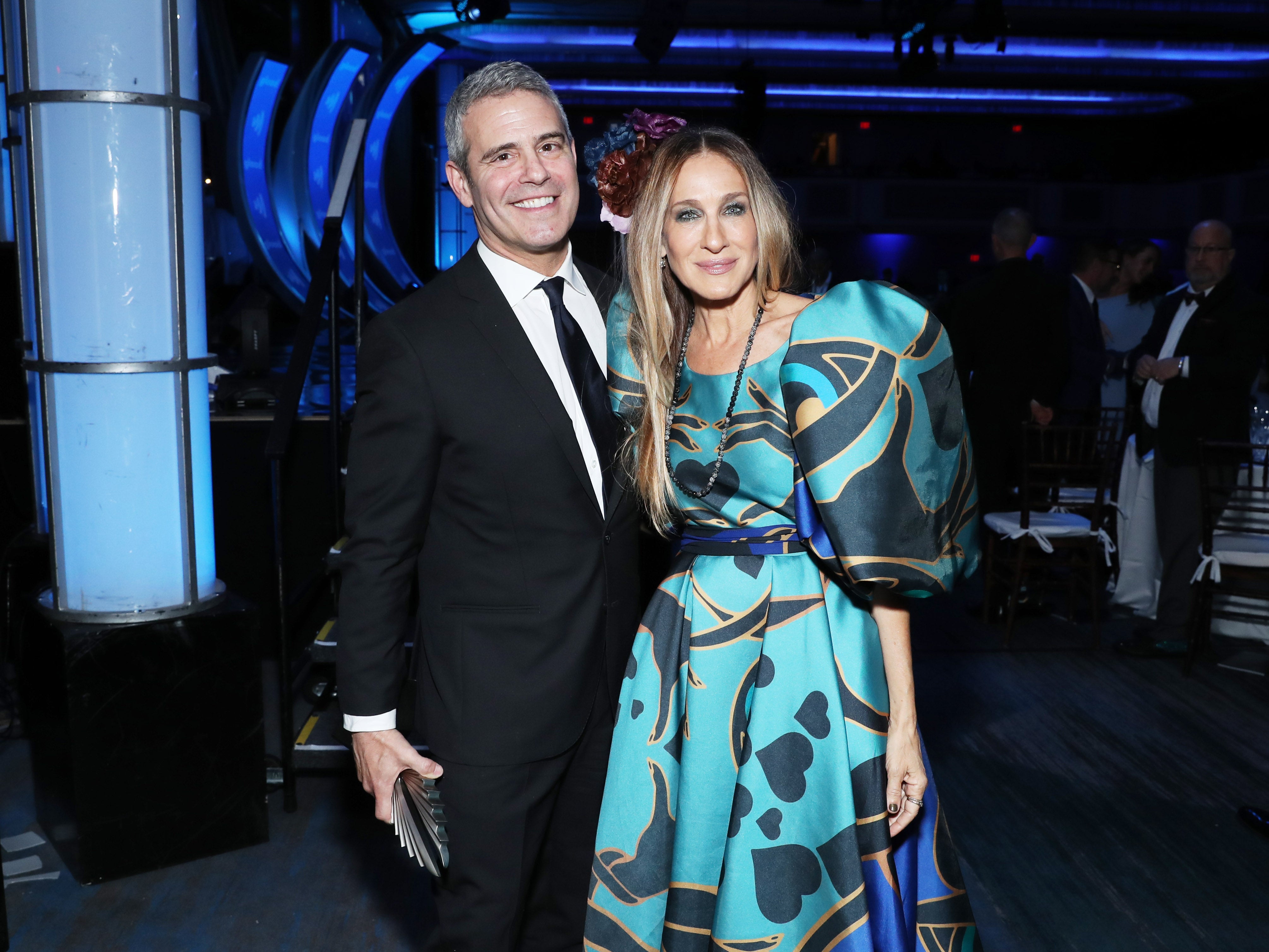 Andy Cohen and Sarah Jessica Parker attend the 30th Annual GLAAD Media Awards in partnership with Ketel One Family-Made Vodka, longstanding ally of the LGBTQ community on May 04, 2019