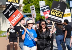 SAG strike - live: Hollywood actors join writer walkout plunging film industry into chaos