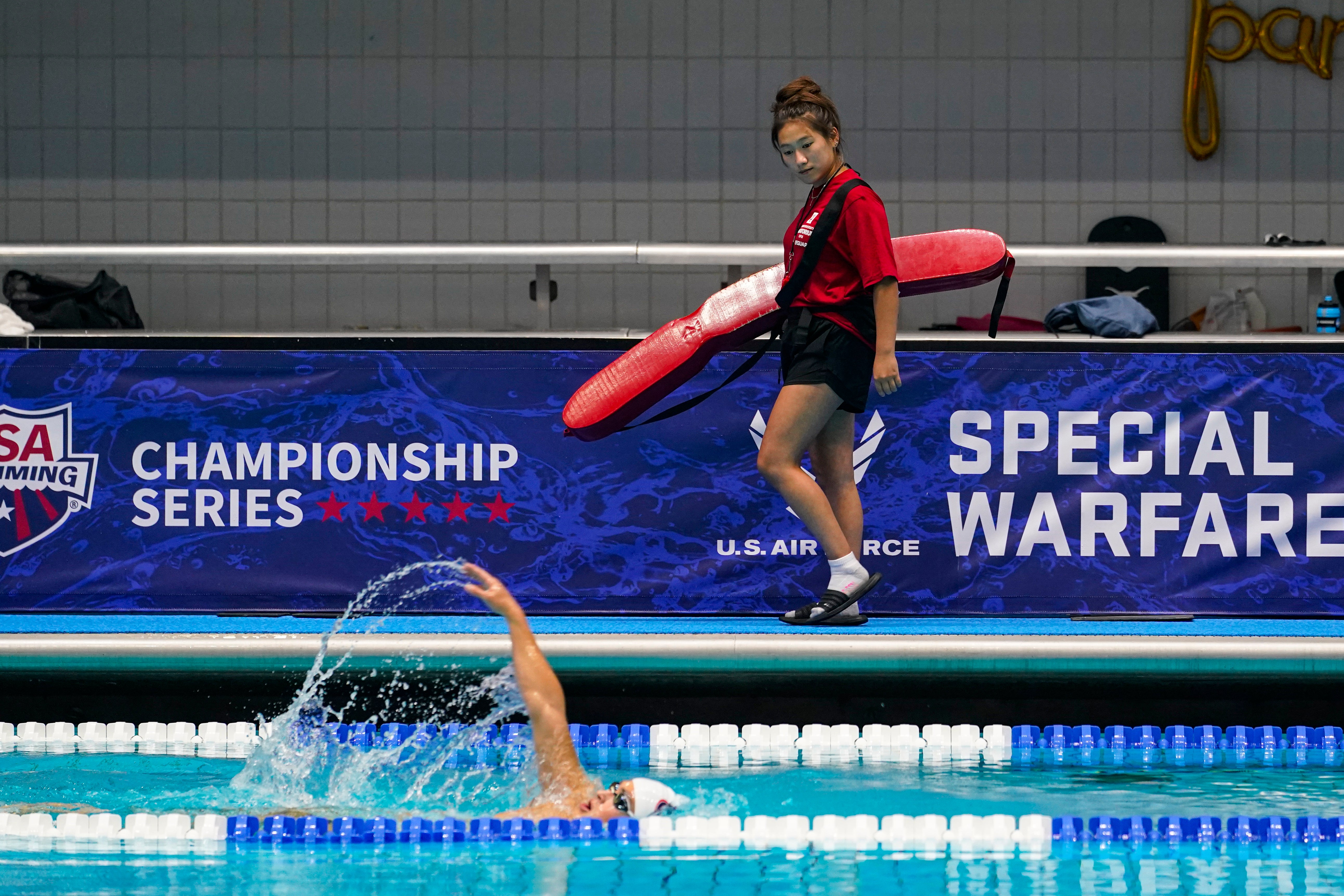 Paul Newberry Lifeguards Swimming