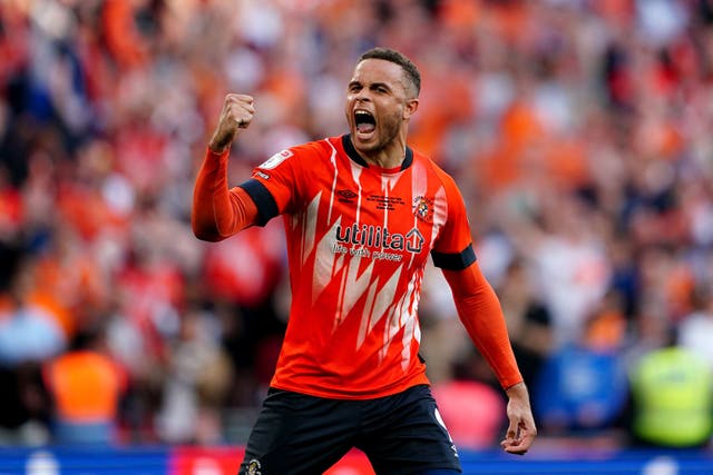 Carlton Morris has signed a contract extension with Luton (Zac Goodwin/PA)