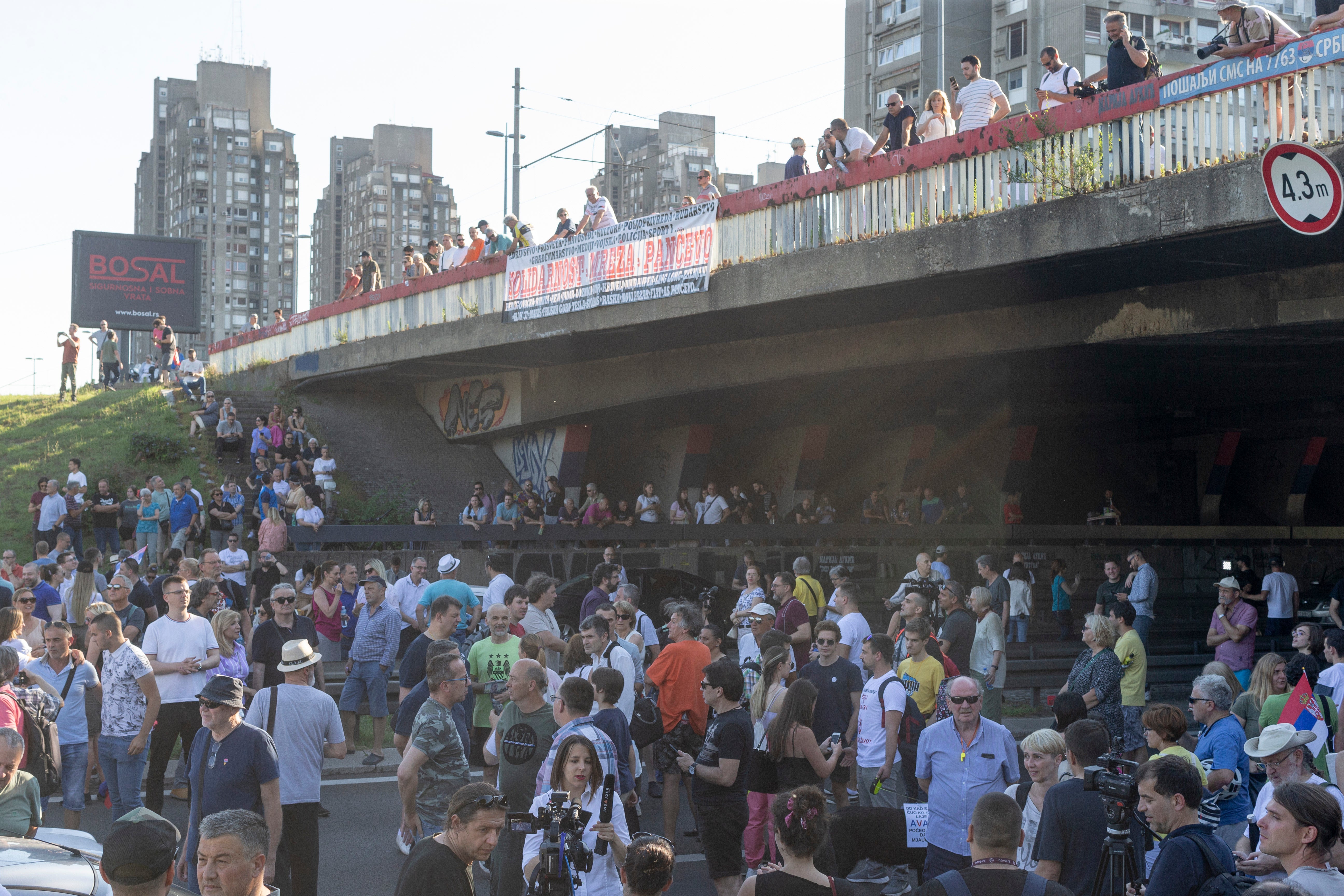 Serbia Protest