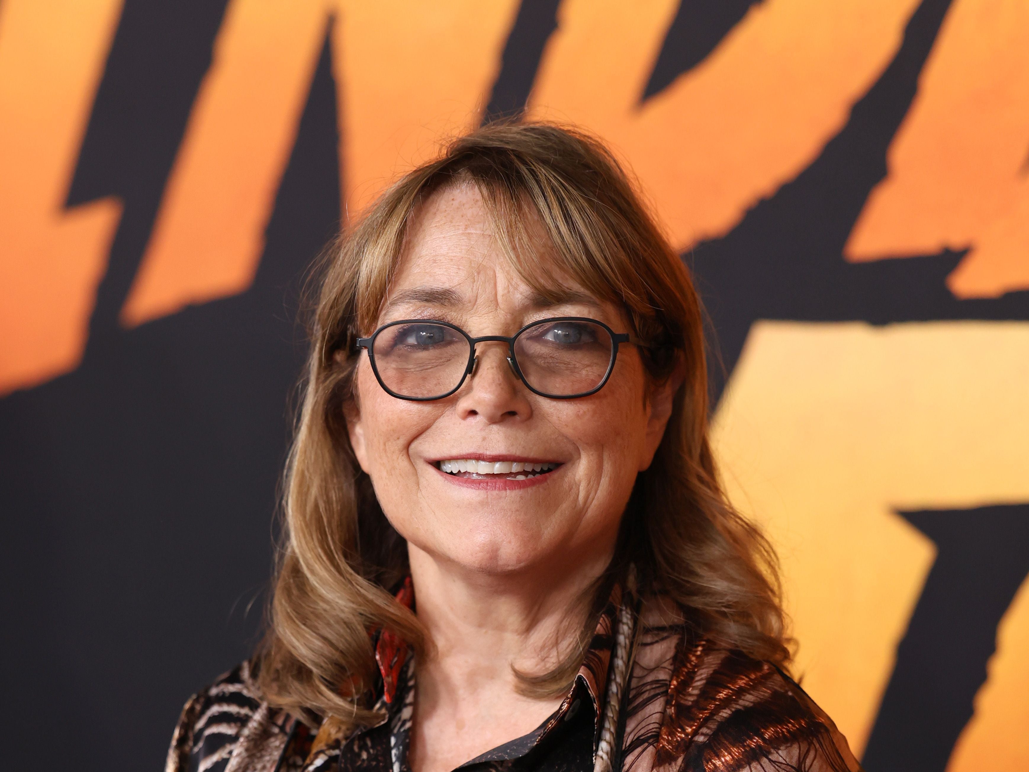 Karen Allen attends the Indiana Jones and the Dial of Destiny U.S. Premiere at the Dolby Theatre in Hollywood, California on June 14, 2023.