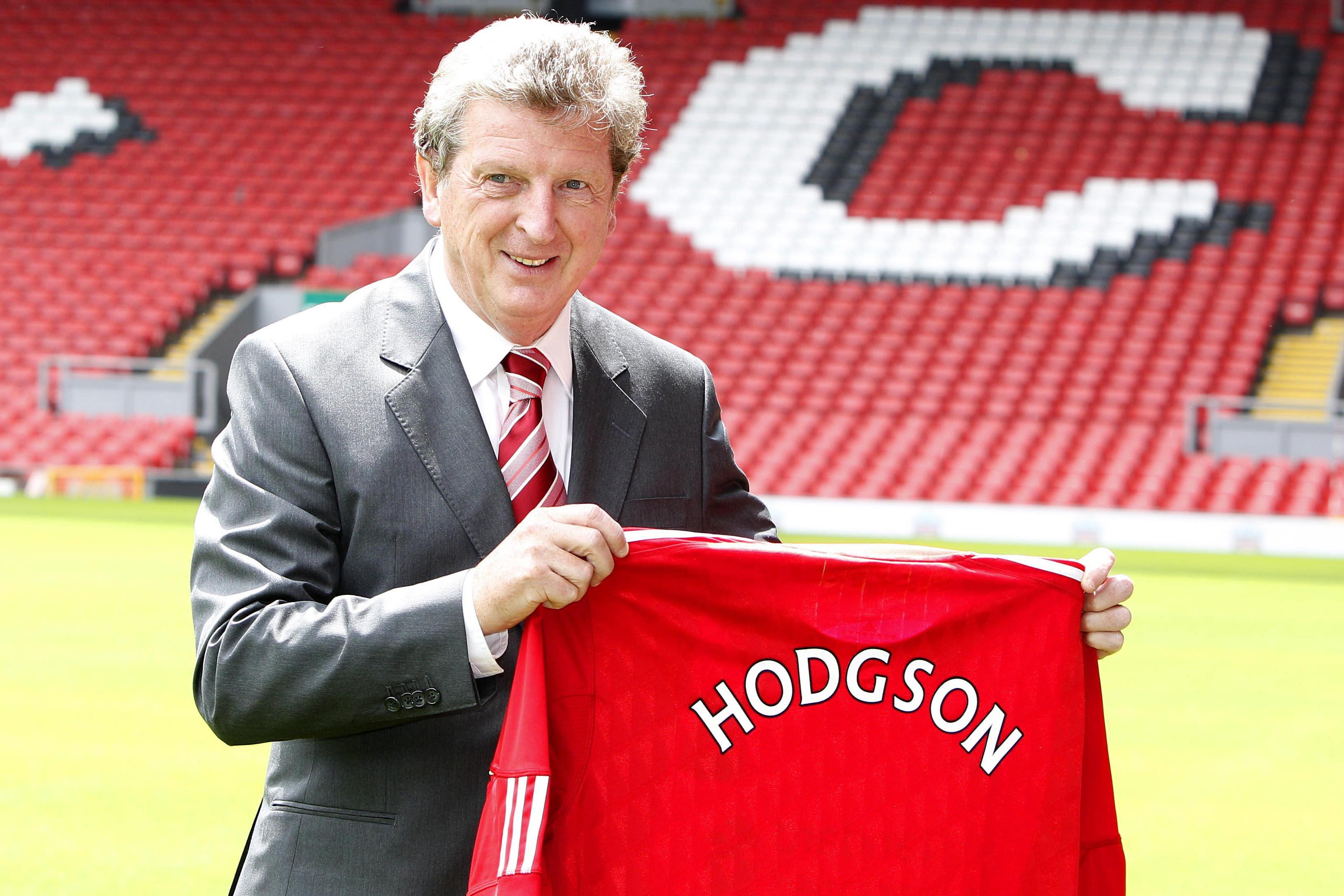 Roy Hodgson succeeded Rafael Benitez as Liverpool manager in 2010 but lasted just six months in the post (Peter Byrne/PA)