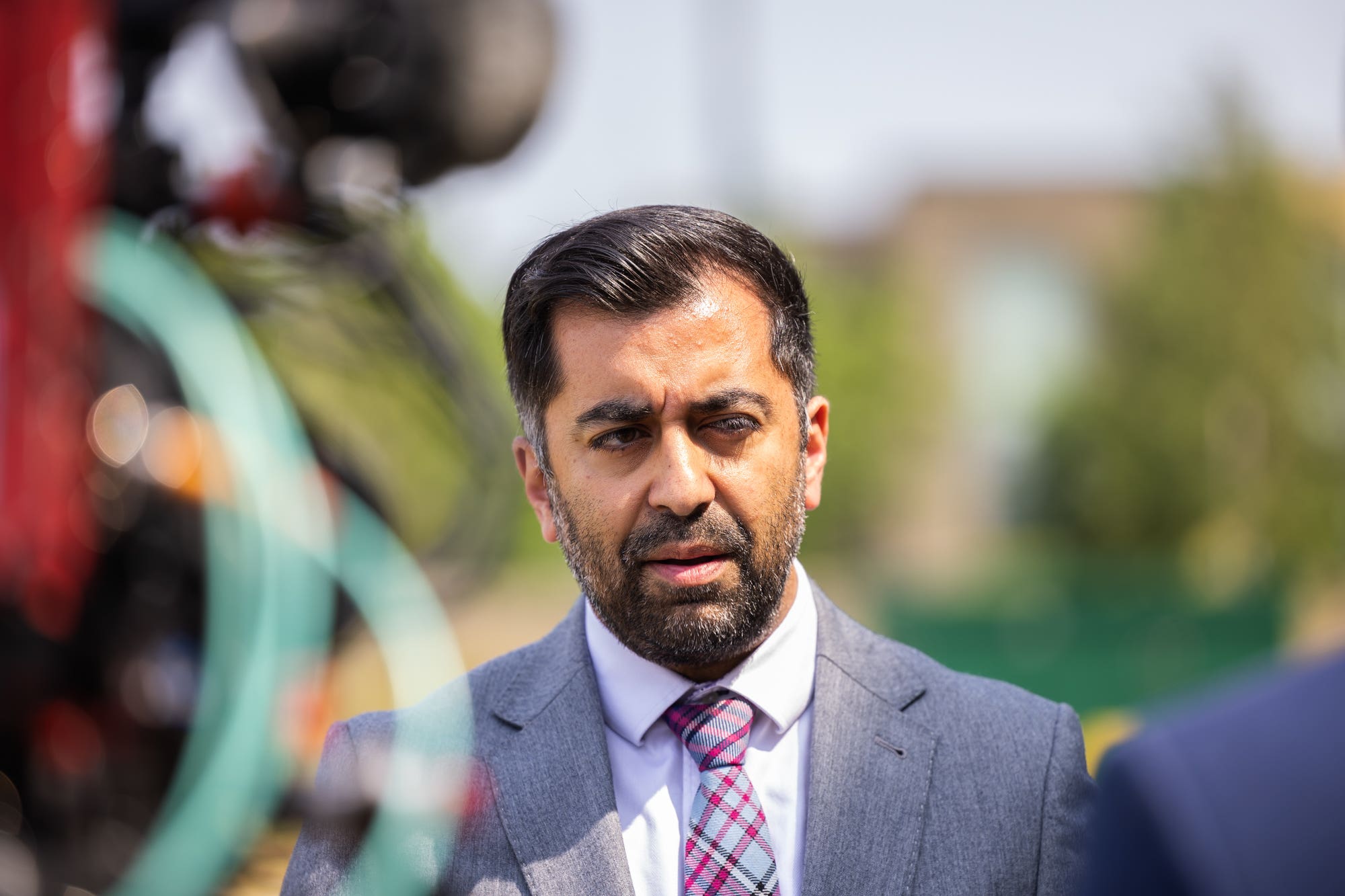 Humza Yousaf said a by-election in Rutherglen and Hamilton West would be ‘tough’ (Paul Campbell/PA)