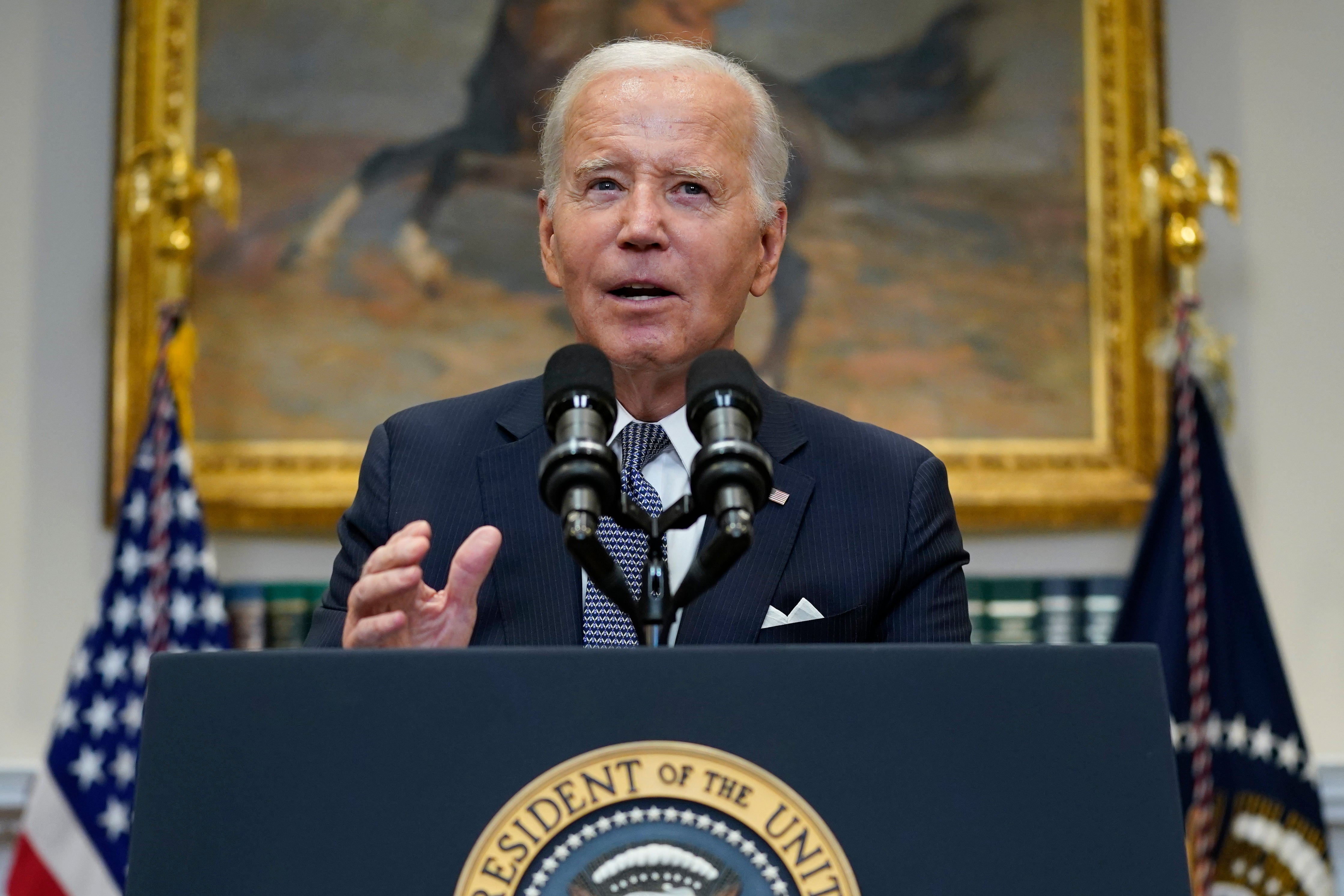 President Joe Biden has once again called for a ban on assault weapons