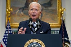 Biden renews call for assault weapons ban after ‘tragic and senseless’ spate of July 4 shootings