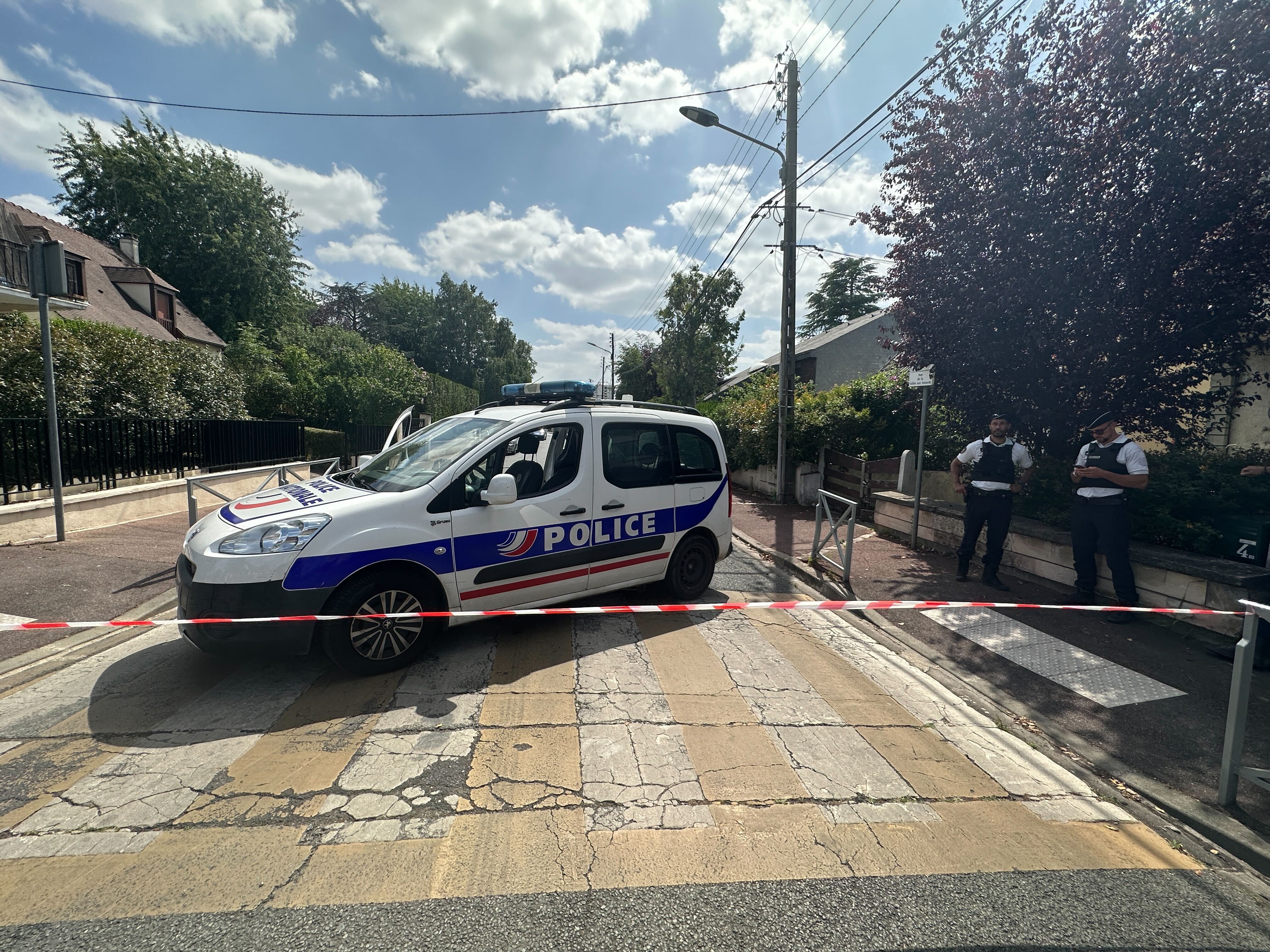 The attack took place at the home of a suburban Parisian mayor