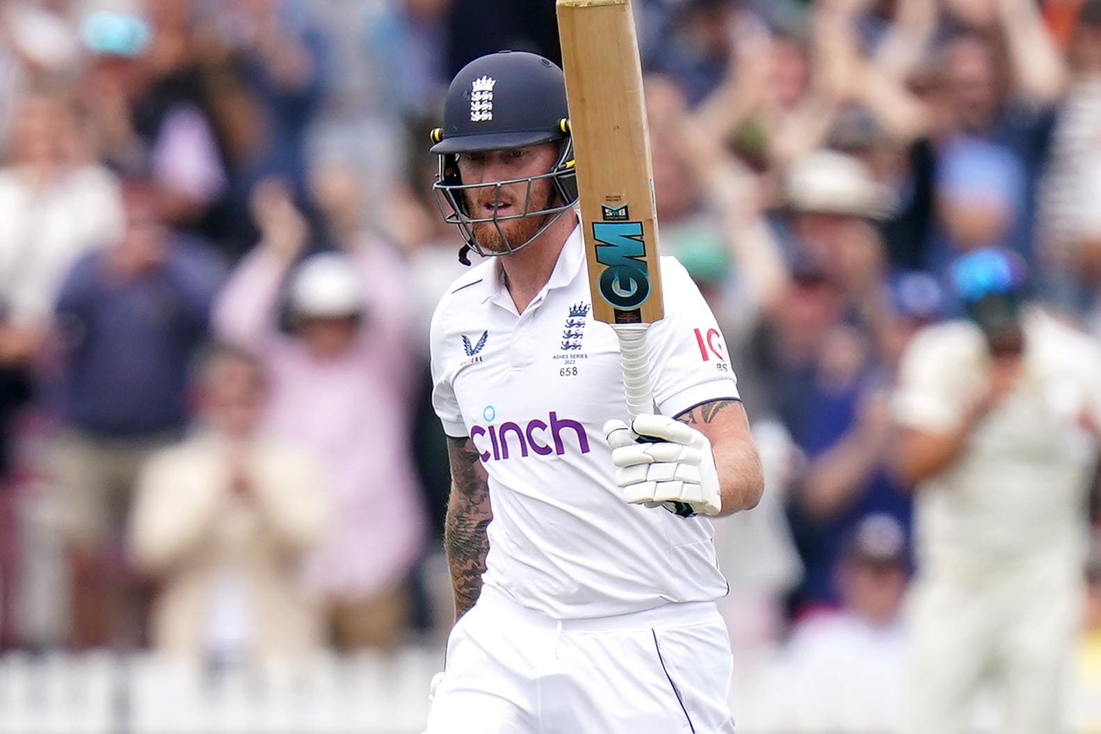 Ben Stokes scored a brilliant century at Lord’s (Adam Davy/PA)
