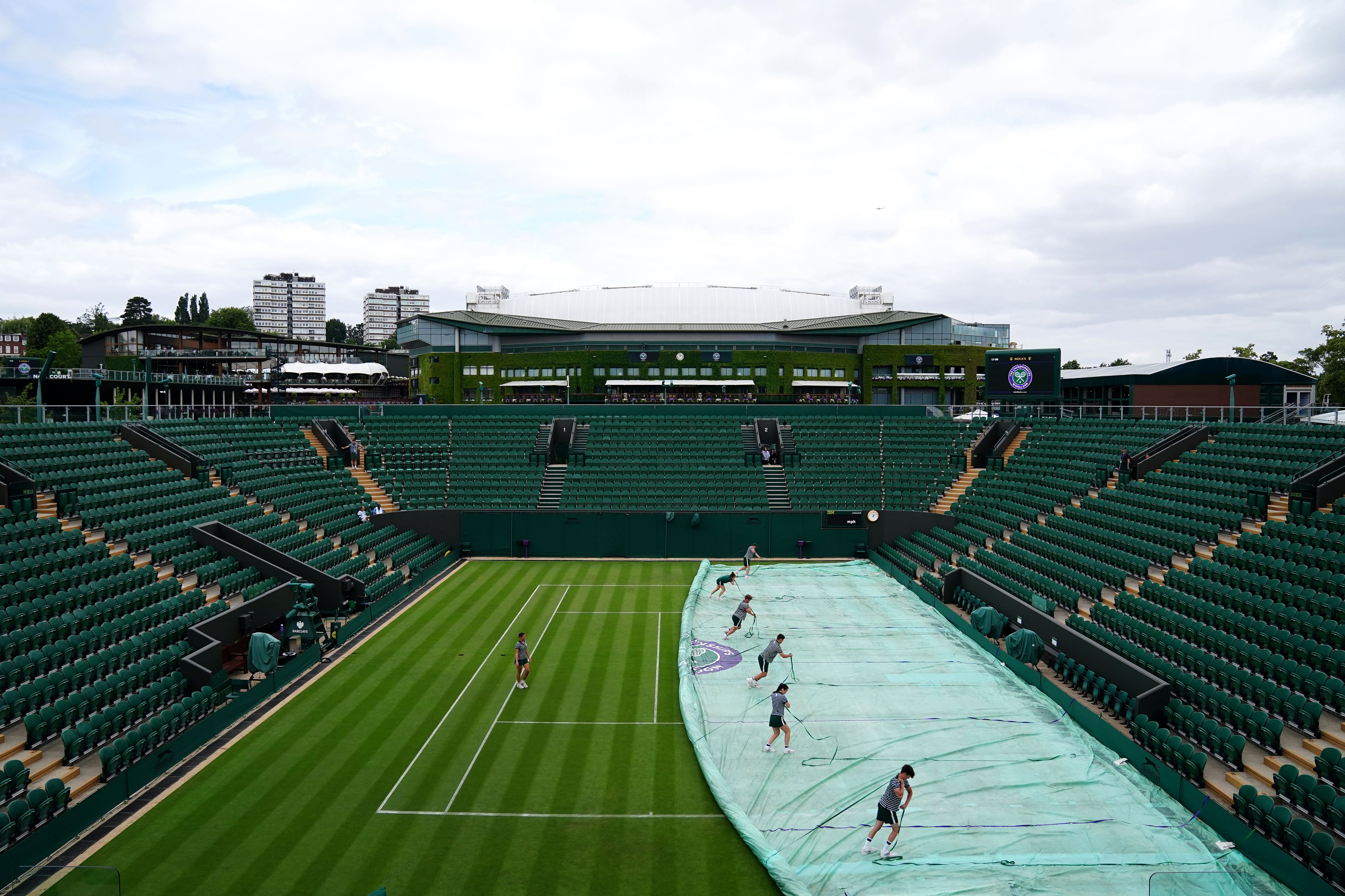 Tennis fans urged to pack umbrellas as scattered showers expected at Wimbledon The Independent