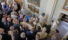 Usman Khawaja confronts fan in Lord’s Long Room after controversial Bairstow dismissal