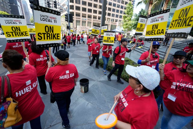 Southern California Hotel Workers Strike