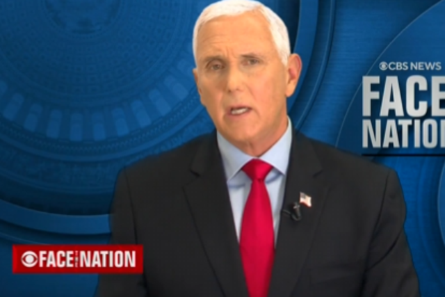 <p>Mike Pence discusses the recent Supreme Court ruling on affirmative action on CBS’s “Face the Nation"</p>