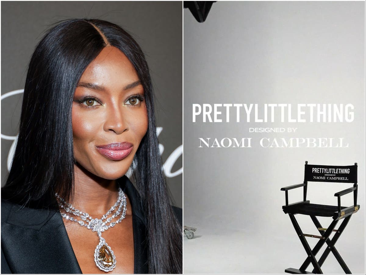 Naomi Campbell faces backlash for PrettyLittleThing collaboration